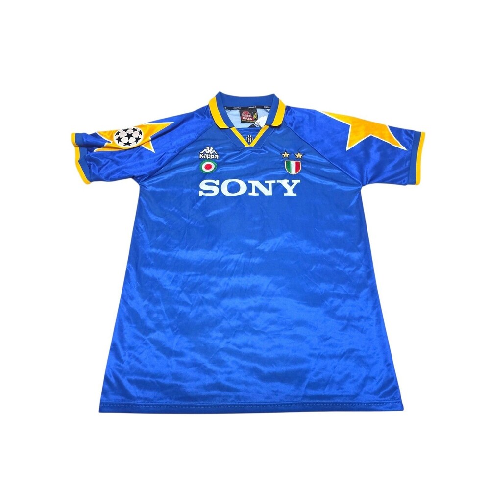 Juventus Retro Del Piero Away Soccer Jersey Shirt Kit Size XL